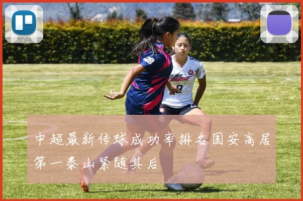 中超最新传球成功率排名国安高居第一泰山紧随其后