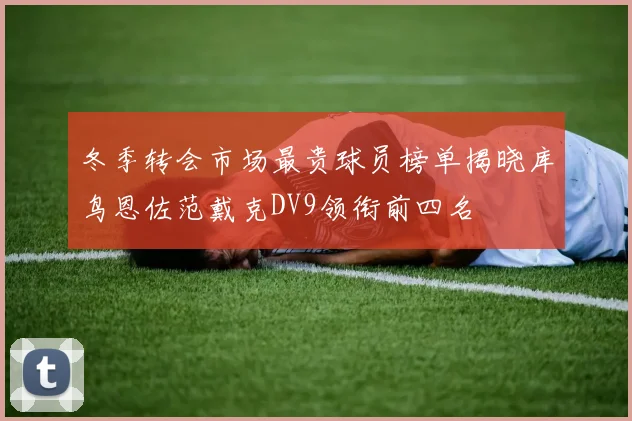 冬季转会市场最贵球员榜单揭晓库鸟恩佐范戴克DV9领衔前四名